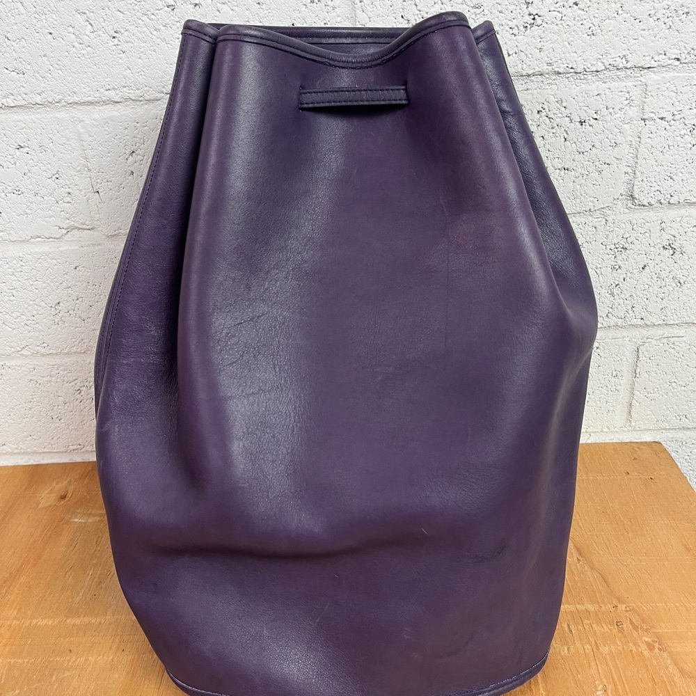 Vintage Coach Sling Bag Purple